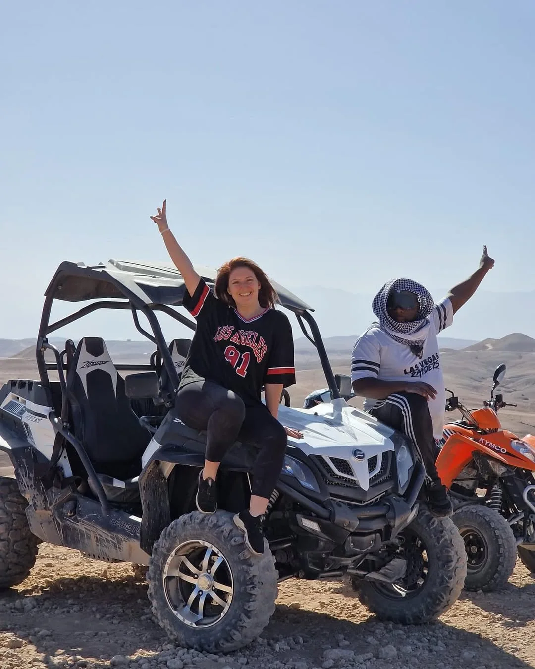 Buggy tour in the Agafay Desert near Marrakech
